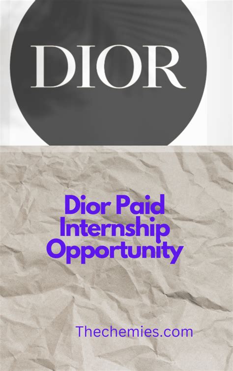 dior opportunities|dior mitarbeiter.